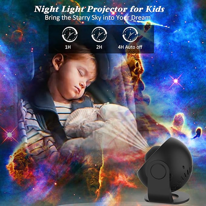 Star Projector,Upgraded 13 in 1 HD Planetarium Galaxy Projector for Bedroom,Night Light Projector with Adjustable Knob,360° Rotating and Timer,Galaxy Ceiling Projector for Kids,Adults,Gifts,Room Decor