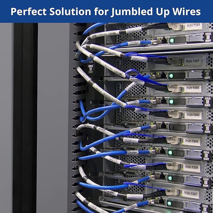 ZhiYo 68in (4X L17in) Server Rack Cable Management Raceway, H2.4 x W2in Large Capacity Cable Raceway Kit, Electrically Safe PVC, Open Slot Wire Raceway for Under Desk/Computer/Network Cords