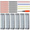 GAGIRA 6 Sets Terminals Block Strips, 6Pcs 25A 600V 12 Positions Screw Terminal Block + 12Pcs Insulated Terminals Barrier Strip + 70Pcs Wire Connector + Screwdriver