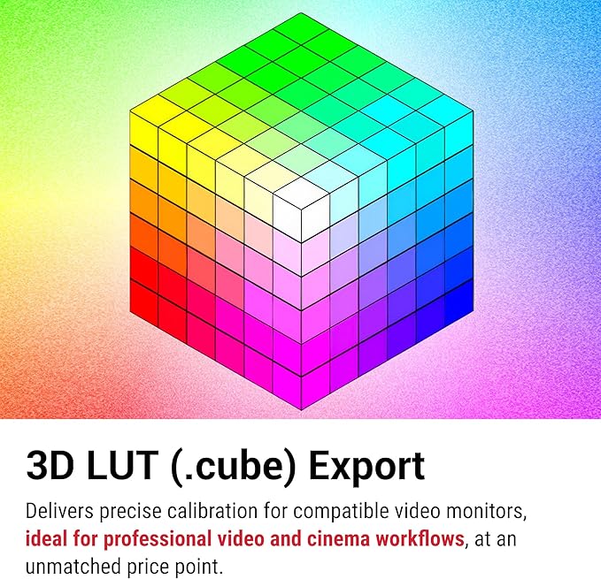 datacolor SpyderPro - Monitor Calibration Up to 12000nits, 3D LUT Capability, Device Preview Plus, Content Credentials (C2PA), and Light Meter Integration