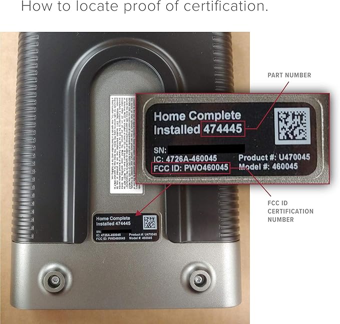 weBoost Installed Home Complete - Cell Phone Signal Booster Kit | Boosts 4G LTE & 5G for Entire Home | All U.S. Carriers - Verizon, AT&T, T-Mobile & more | Made in the U.S. | FCC Approved (mod. 47444)