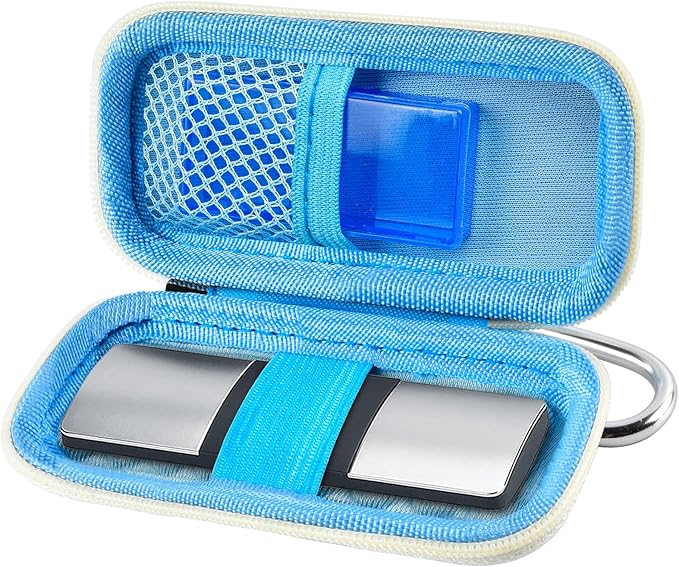 Heart Monitor Case Compatible with AliveCor Kardia Mobile ECG/for KardiaMobile 6L for Apple and Android Device - CASE ONLY (Blue)