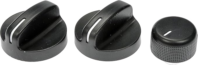 Dorman 76829 Temperature Control Knob Assortment Compatible with Select Chrysler / Dodge / Eagle Models