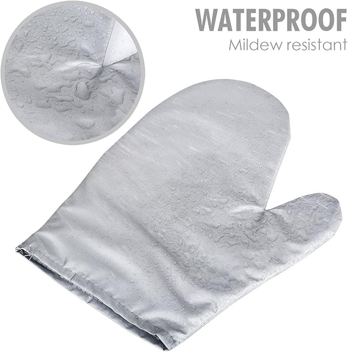 Tingtio Garment Steamer Ironing Gloves Mitt Anti Steam Gloves Durable Heat Resistant Waterproof Protective Ironing Glove for Steaming Clothes