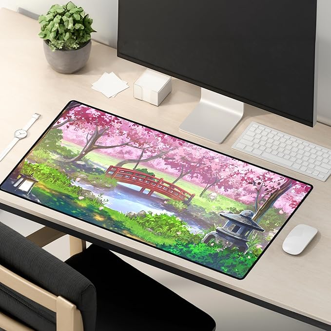 Ships Next Day, USA Made - Customizable Photo Mouse Pad - Neoprene Rectangle Shape for Gaming Desk Accessory or Décor for Office - Upload Your Own Image for a Personalized and Thoughtful Gift