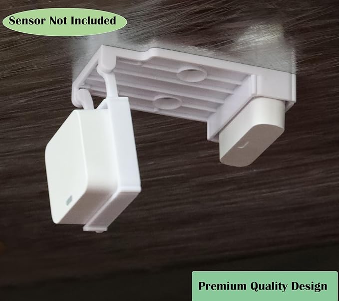 Garage Door Mounting Bracket Compatible with SimpliSafe Entry Sensors – Easy Installation, Reliable Security (2 Pack)