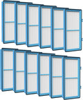 Nispira AER1 Filter Replacement for Holmes Air Purifier HAPF30AT HAP242-NUC Total Air 12 Packs, 1.2 x 10 x 4.6 Inches