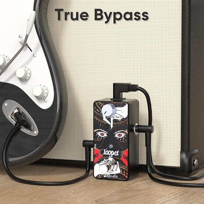Sofadio Looper Guitar Pedal, 30 mins Looping Time Loop Pedal (Looper)