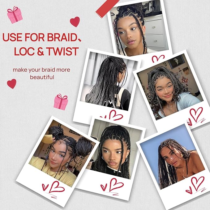 OUNSA Braid Gel for 4C Hair (16oz) - Extreme Hold Braiding Hair Gel, Edge Control, No Flaking, Non-Greasy & Tames Frizz - Loc Gel for All Hair Types 16oz