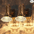 L LOHAS LED Night Lights Plug into Wall,2 Pack 10-Color Changing RGB Floral Night Lights, Dusk to Dawn,3 Brightness Levels,Rotatable Plug in Nightlight for Bedroom, Nursery, Hallway, Gift