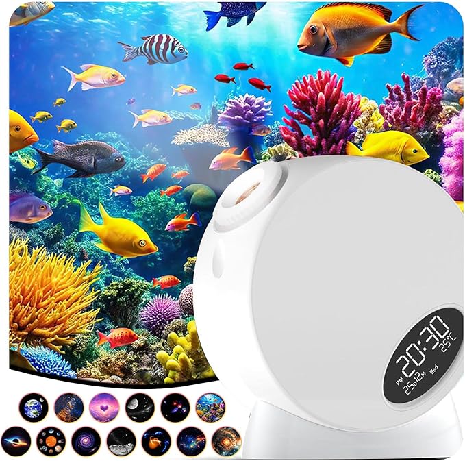 Rusoso Galaxy Projector, Planetarium Star Projector for Bedroom,13 in 1 Film Discs 4K HD Night Light,for Space for Kids Adults Bedroom Decor Birthday Gift,Christmas Gifts for Adults