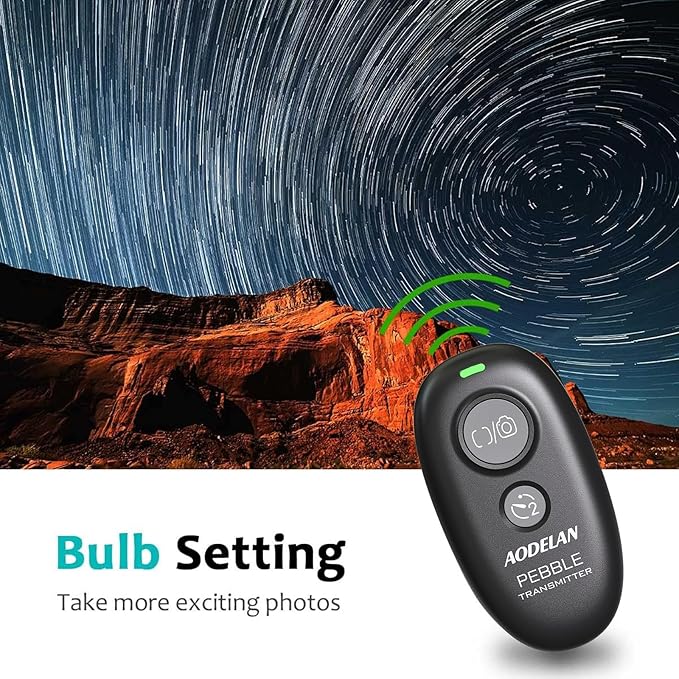 AODELAN Wireless Camera Shutter Release Remote Control for Panasonic Lumix DMC-G7, S5II,S5IIX,G85, GH4,GH5, GH5M, GH5L,GH5 II,GH6, G9, G9L, G9M,FZ300,FZ1000,FZ2000,Replaces DMW-RSL1