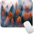 Armanza Square Mouse Pad Forests,Personalized Premium-Textured Custom Mouse Mat Design,Washable Mousepad Lycra Cloth,Non-Slip Rubber Base Computer Mouse Pads for Wireless Mouse