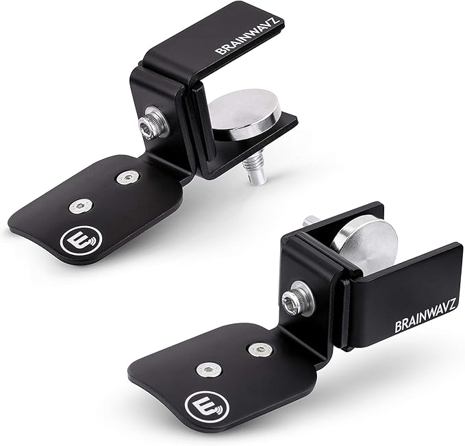 BRAINWAVZ Hengja - The Desk Headphone Stand Hanger Mount, All Metal, Rotatable Mount, PC & Gaming Headset Holder