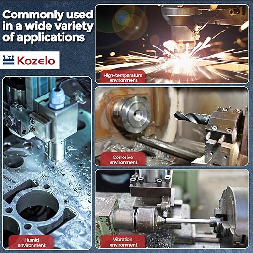 Kozelo 100pcs Socket Head Cap Screws - [M3-0.5 x 16mm] 304 Stainless Steel Allen Socket Drive for Electrical Motor 3D Printing Fan Engine Replacement Use, Silver