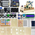 LAFVIN IOT ESP32 Smart Home Starter Kit Supports Voice Recognition and App Control Compatible with Arduino IDE with Tutorial
