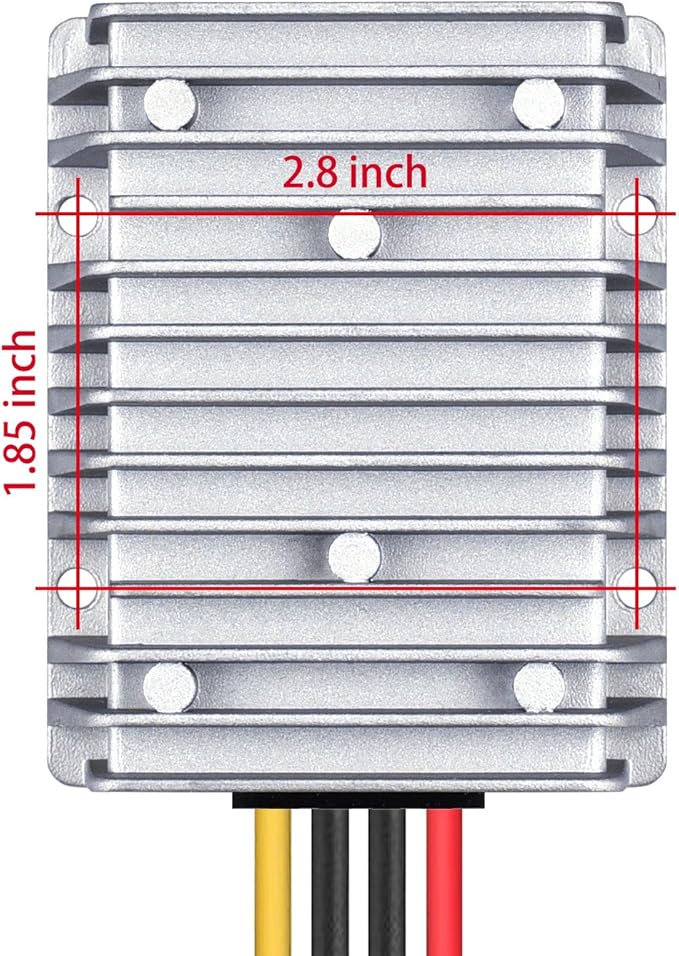 Cllena DC 24V to 12V 40A 480W Buck Transformer Waterproof Step-Down Voltage Converter Regulator