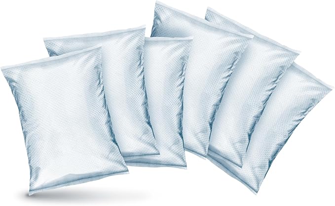 HUMYDRY Moisture Absorbers Refills for 8.8 Oz Dehumidifier, Pack of 6 Unscented Humidity Absorber Bags, Non Electric Refill Pack for Closets Bedrooms Bathrooms Laundry Rooms and Small Enclosed Spaces