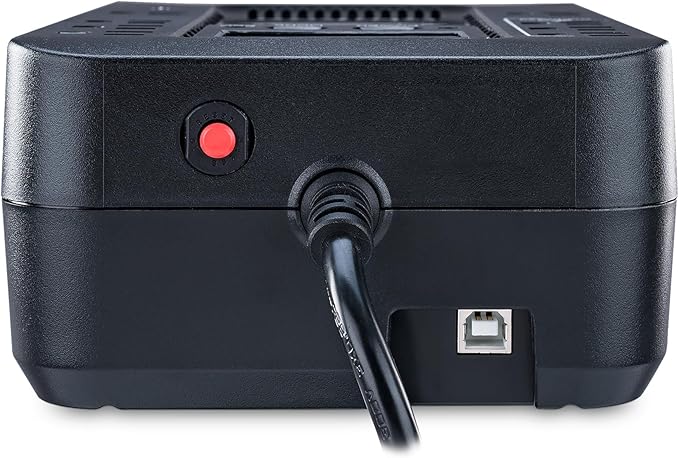 CyberPower EC550G Ecologic UPS Battery Backup and Surge Protector, 550VA/330W, 8 Outlets, ECO Mode, Compact, UL Certified