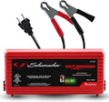 Schumacher Electric 2A Car Battery Charger and Maintainer, 3-in-1 Solution, for 6V/12V Power Sport, Automotive, and Marine Batteries, SP1296