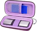 Heart Monitor Case Compatible with AliveCor Kardia Mobile ECG/for KardiaMobile 6L for Apple and Android Device - CASE ONLY (Purple)
