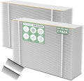 （2 Pack）201 Replacement Furnace Filter Compatible with A prilaire Space-Gard 2200,2250 Whole-House Air Purifier and X0445, 20x25x6 Air Filter Rplacement，incloud 2 Pleat Spacers