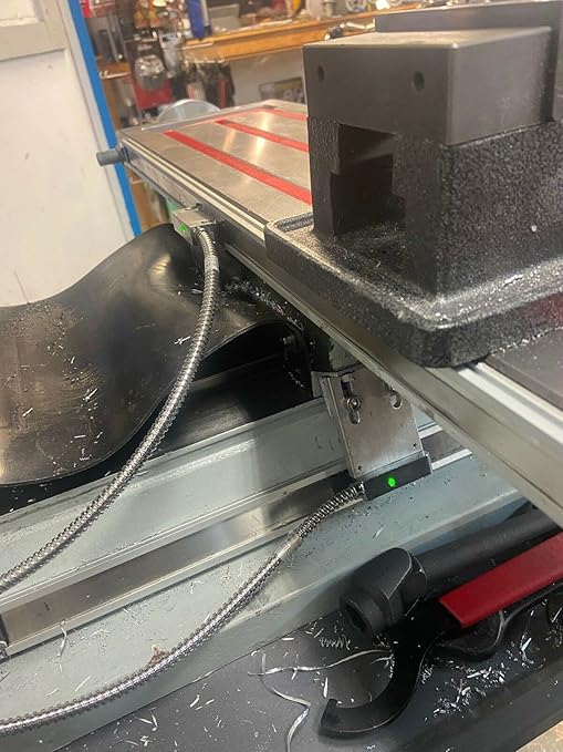 Baykunl 12" x 30" x 16" 3 Axis DRO Digital Readout for Mill DRO Magnetic Scale Encoder Milling Machine 320mm+770mm+420mm Tool IP67 Sealing Protection
