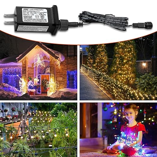 5V1A Class 2 Power Supply Replacement Model JT-DC050V1000-C LED Transformer IP44 LED Light Controller Low Voltage Transformer for Christmas String Light Inflatable Device (5V5W 1PC)