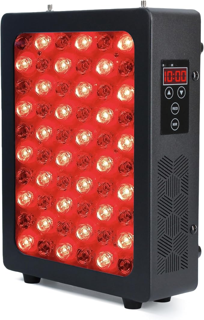 Red Light Therapy for Body & Face - FSA Eligible - 660nm & 850nm Infrared Red Light Therapy Panel for Skin, Muscles & Recovery – Full-Body LED Light Therapy Hanging Device