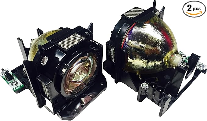 Advanced Lamps™ Lamp & Housing TwinPack for The Panasonic PT-D6000 Projector