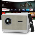 [Built-in Apps & 2026 Upgraded] Projector with WiFi and Bluetooth｜3 Years Protection｜2000ANSI Native 1080P/4K Supported｜Ultra Short Throw Projecto for Home & Outdoor｜Built-in Apps