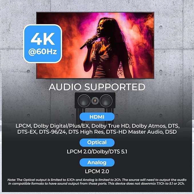 OREI 4K 8x8 Seamless HDMI Matrix Switch Video Wall Controller HDMI Processor Upto 4K 60hz 4:4:4 8-bit - HDMI 2.0, HDCP 2.2, 18 Gbps, UltaHD 4x2, 2x2, 1x4, 1x2, 4x1 Remote Control (UHDS-808VW)