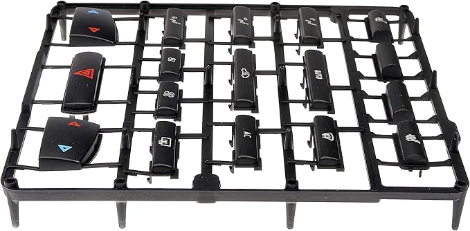 Dorman 76833 HVAC Control Button Kit Compatible with Select Saab Models
