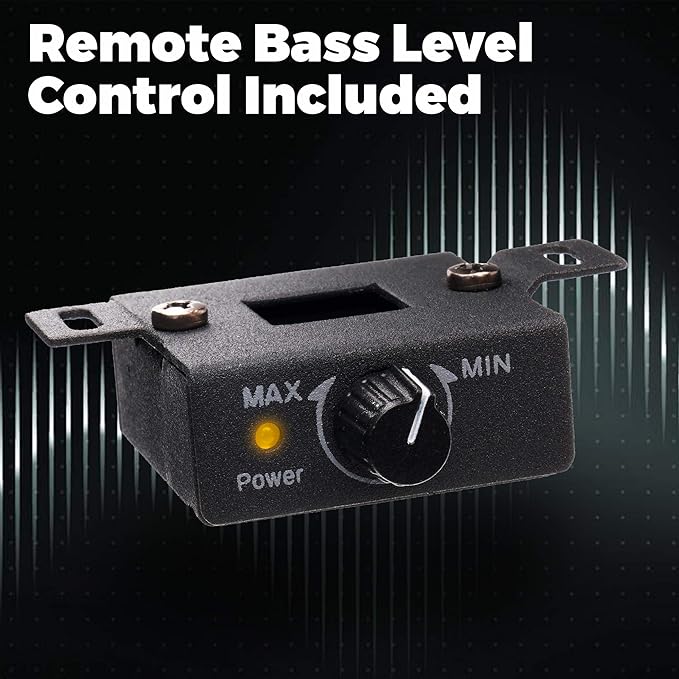 NVX XLCA2 X-Series 2-Channel Line Out Converter Digital Bass Enhancer with xBOOST and Remote Level Control