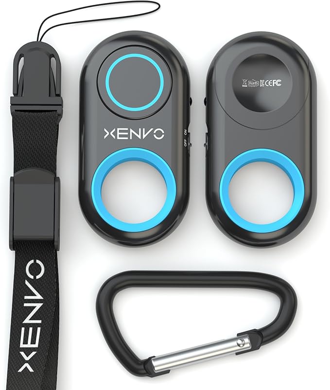 Xenvo Shutterbug - Camera Shutter Remote Control - Bluetooth Wireless Selfie Button Clicker - Compatible with iPhone, iPad, Android, Samsung, and Google Pixel Cell Phones, Smartphones and Tablets