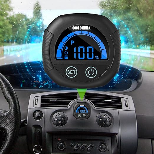 COOLSCHMAX 12V 24V 48V 60V 84V Battery Voltmeter Ultra Bright Sunlight Readable Display, IP67 Waterproof, Voltage Alarm Buzzer Offline Memory for Lithium, LiFePO4, Lead-Acid Batteries