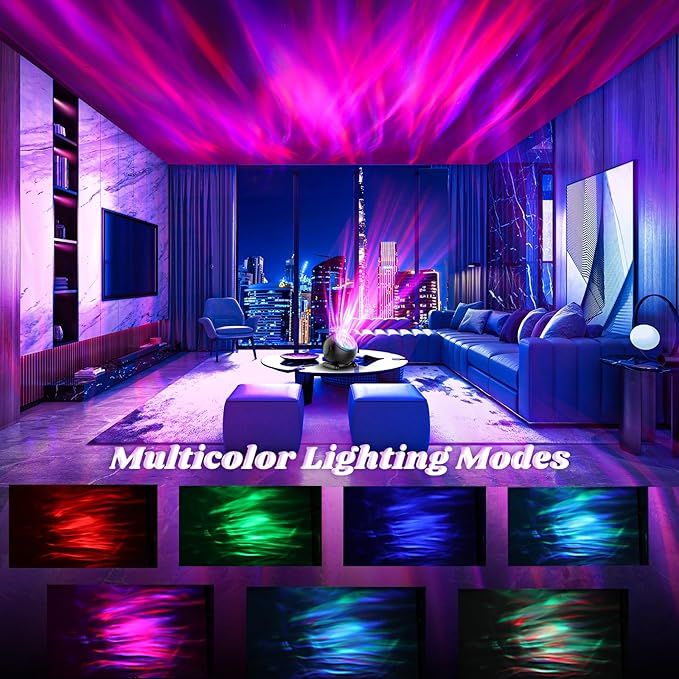 Northern Lights Projector, LED Night Light Aurora Projector with Timer and Remote, Room Decor, Gifts for Kids, Adults, Christmas, Birthday