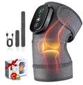 NORTHERN BROTHERS Heated Knee Massager - Knee Massager with 3 Vibration Modes and 3 Heat Levels, Gifts for Women Men, Cordless Portable, Travel and Workout Relaxing