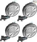 AIKVSXER LED Barn Lights 160W 24000LM Yard Area Light Dusk to Dawn Outdoor Lighting 6500K Security Flood Light IP66 Waterproof for Garden Garages Street Warehouse Farmhouse 4 Pack