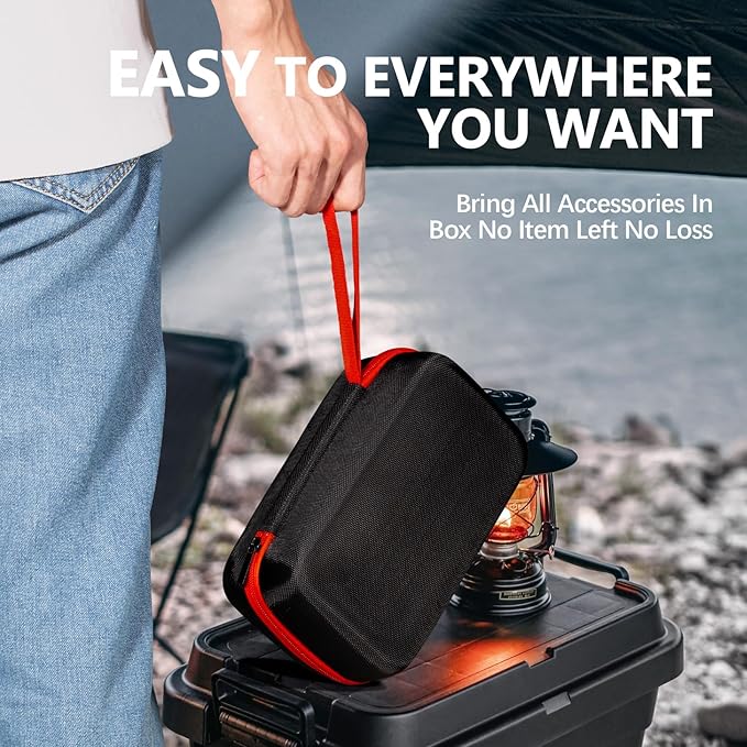 HPBS 6000A Jump Starter with Air Compressor, Portable Car Battery Jump Starter with 150 PSI Tire Inflator for Up to 10.0L Gas and 8.0L Diesel Engines, 12V Jump Box with LCD Display