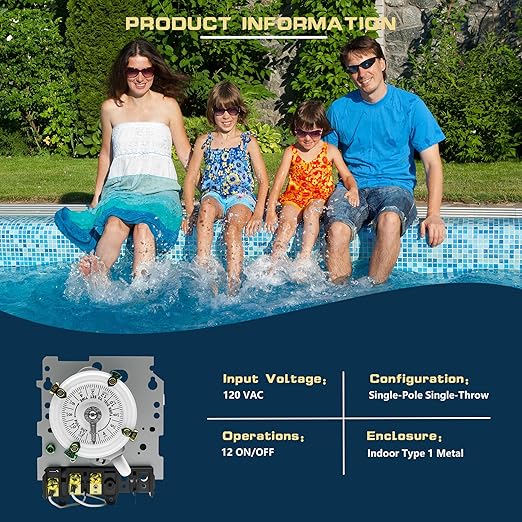 T101M Mechanical Time Switch,24-Hour 120 V Mechanical Time Switch,SPST, Mechanism Only