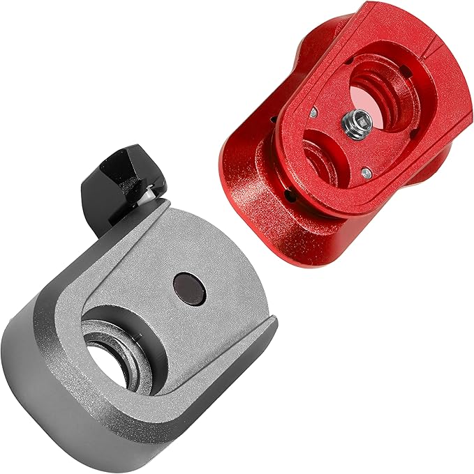 KONDOR BLUE | Mini Lock Quick Release Plates for Camera Monitors, Arms, Accessories, Microphones, Key Lights | Quickly and Securely Attach and Detach Accessories on Your Cinema Rig | Red