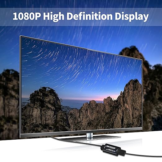 HDMI 2.0 Repeater Extender 4K@60Hz, HDMI Amplifier Signal Booster Plug & Play, for Gaming/Home Theater/Video Meeting/TV, No Power Supply Port