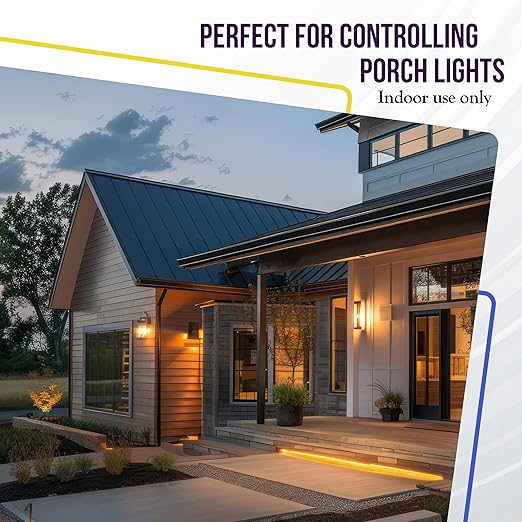 Enerlites 7 Days Digital in-Wall Programmable Timer Switch for Lights, Fans, and Motors, Single Pole, Neutral Wire Required, 7-Day 18 ON/Off Timer Settings, with Blue Backlight, HET01, White, 4 Pack