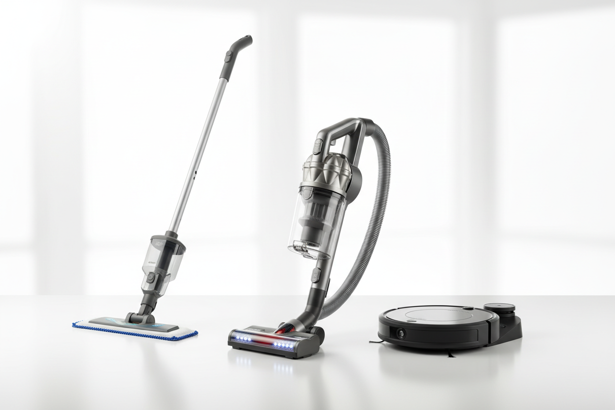 Cleaning Appliances

We provide practical cleaning appliances that support a cleaner, healthier living environment. These products are designed to deliver effective results while reducing effort and saving time.

Ideal for: Maintaining clean and comfortable homes. (make it real photo)